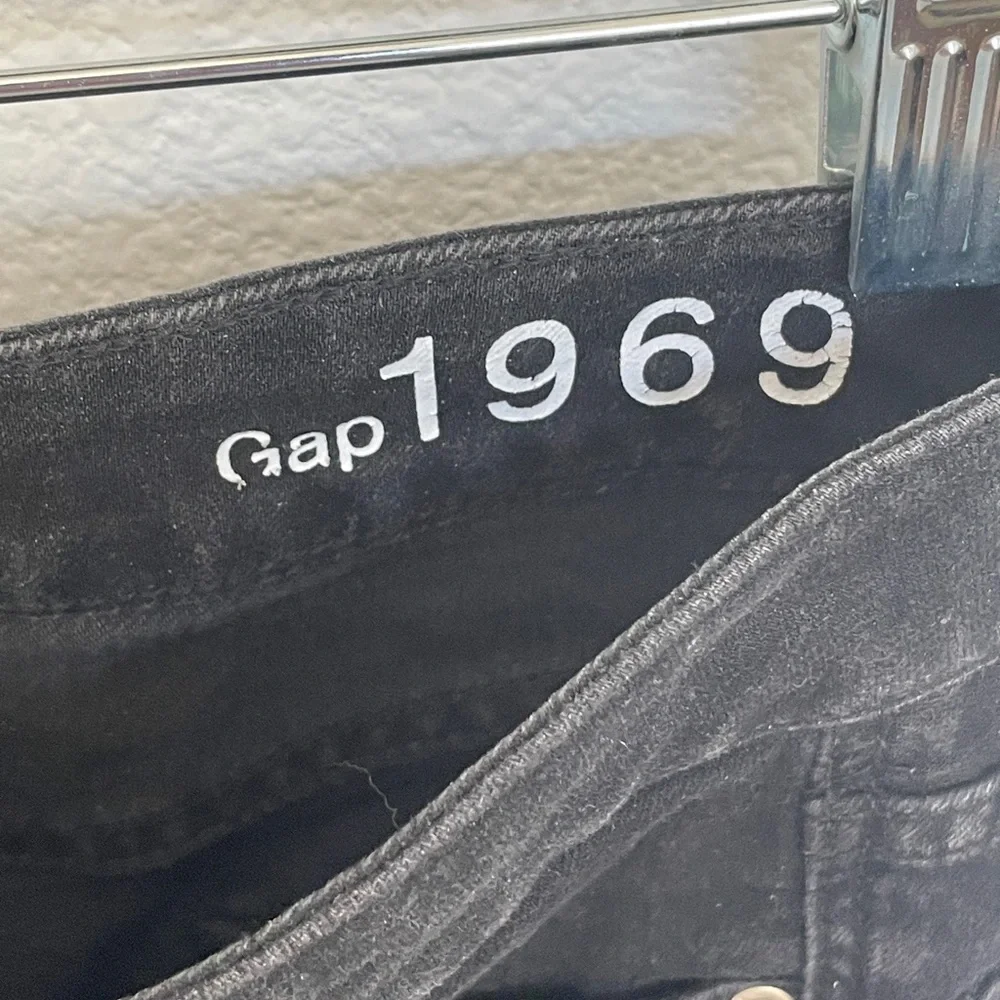 GAP 1969 ULTRA SKINNY BLACK DENIM JEANS SIZE 25/0 EUC - Picture 5 of 11